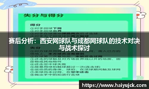 赛后分析：西安网球队与成都网球队的技术对决与战术探讨